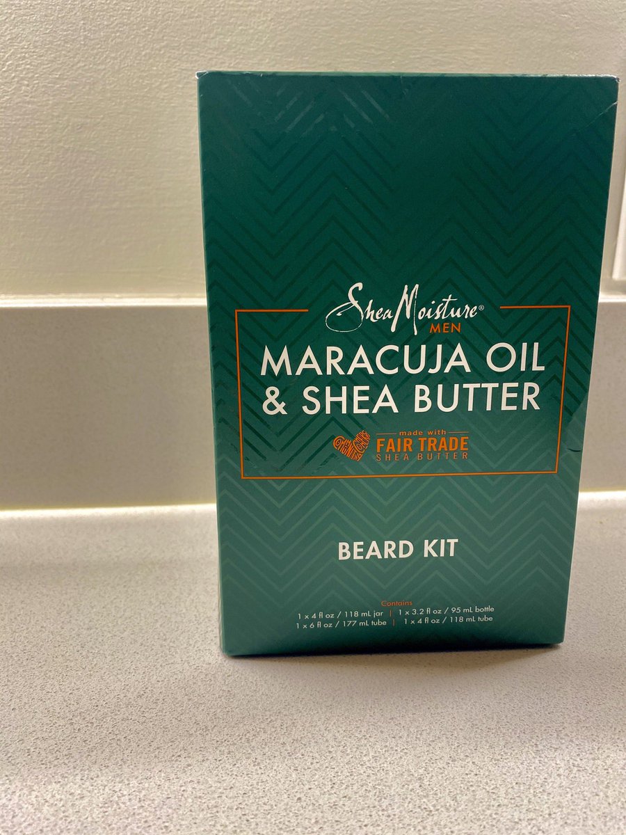 chicagonative92's tweet image. It will be awhile before we get back to normal so I might as well take care of my beard in the meantime #BeardKit #SheaMoisture