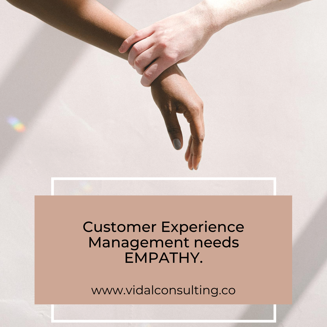 RudyVidal's tweet photo. Customer Experience Management needs EMPATHY.

#customermanagement #cxmanagement #empathy #customerexperience #cx #success https://t.co/N34hdRjpoY