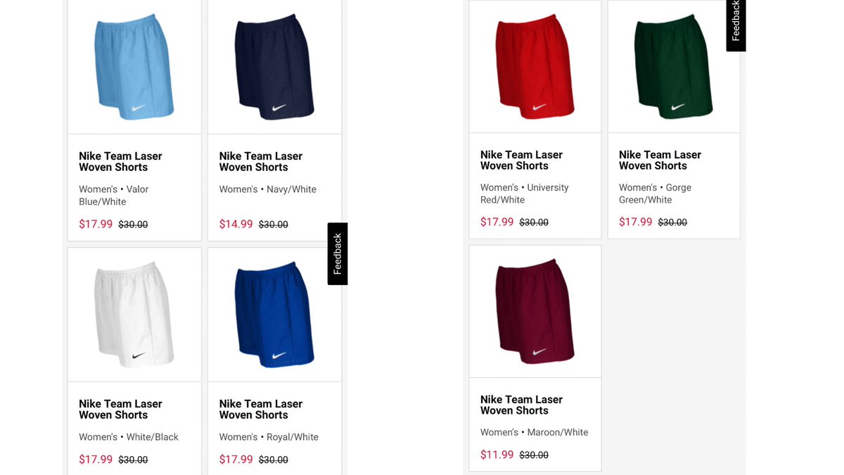 nike team laser woven shorts