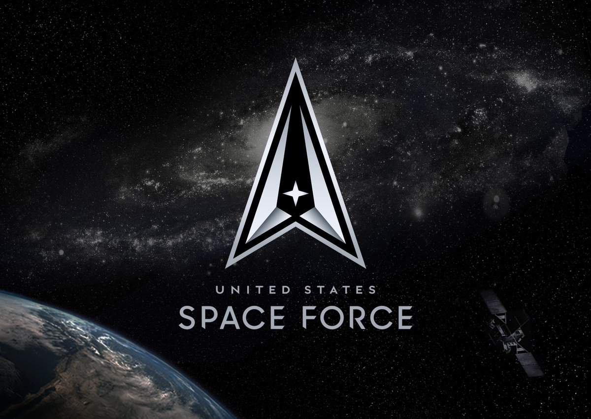 USSpaceForce's tweet photo. The Delta Wing evokes historic ties to the earliest days of the U.S. Air Force space community, it's a symbol of change and innovation. https://t.co/PyZRWbsvXT