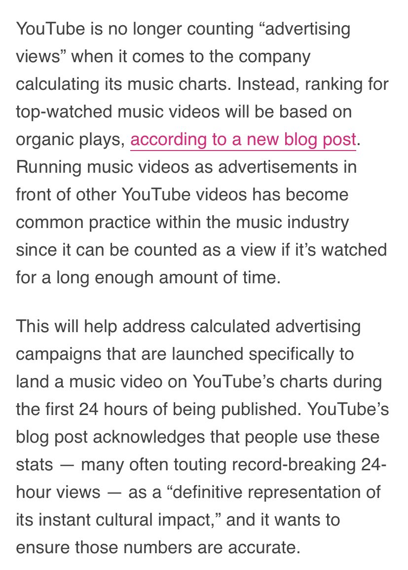 " @BLACKPINK uses ads to gain views"Yeah, I don't think so Before the         After therule change        rule change
