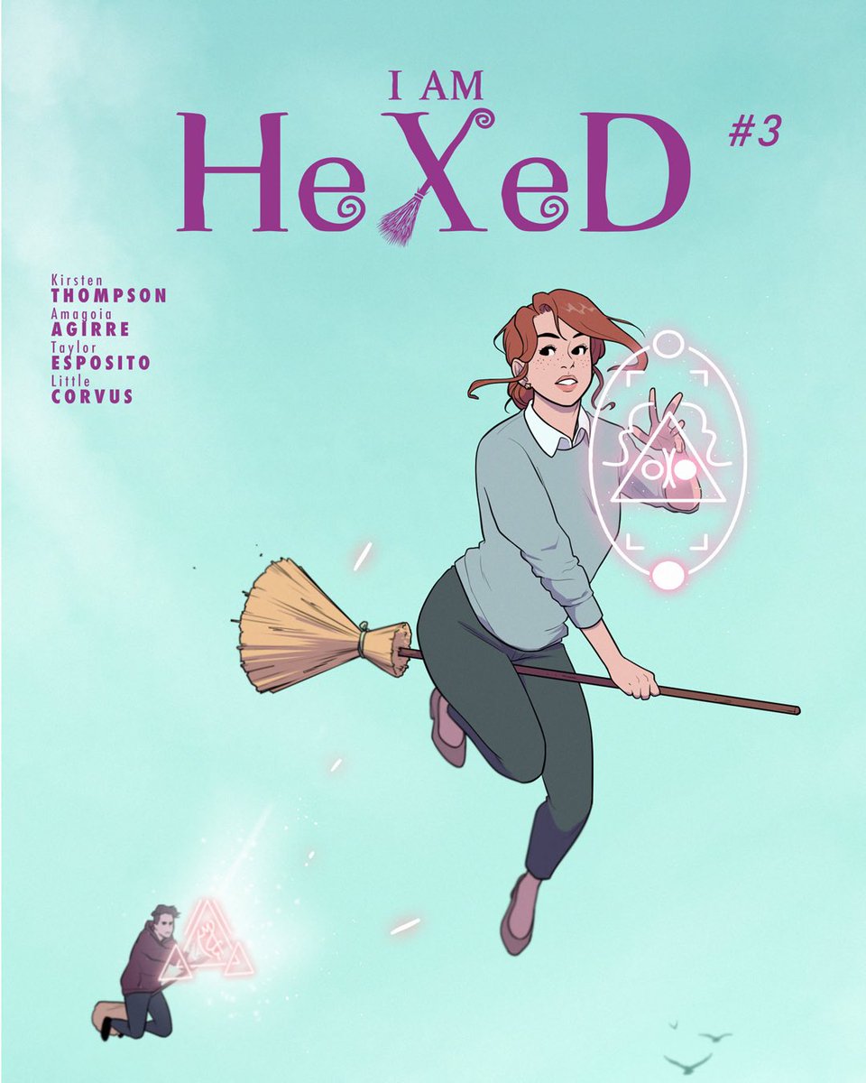 hexed_comic's tweet photo. ✨WITCHES, We are L I V E✨
Go to https://t.co/Iqbs2nueVg for #3 now on @kickstarter!! 

Written by @katannthompson 

New cover below by @little_corvus
Interiors by @Lilaeh
Variant cover by @PlinaGanucheau Prints by @yoshisquared @IniquitousFish @rianbowart 

#equalityismagic https://t.co/FoE9mKcI5E
