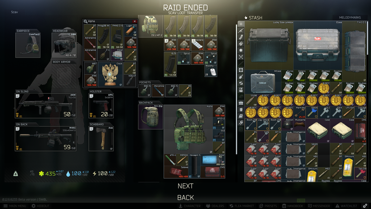 vlkazttv's tweet photo. I am the true reserve scav boss... @bstategames @BetaEFT @PeacekeepTarkov #EscapefromTarkov #gluhar https://t.co/e77gWNNtLK