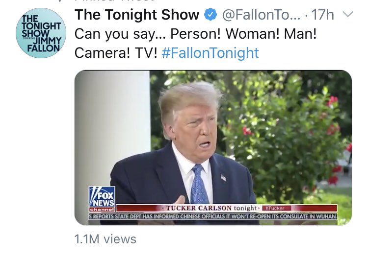 Ok.  @FallonTonight sent out something last night; it has 1.1 mill views. Lincoln Project posted the same thing as theirs a few hours ago and it has way more views despite having a smaller Twitter account.How?Oh, things against Trump become GREAT when it is from “Republicans.”