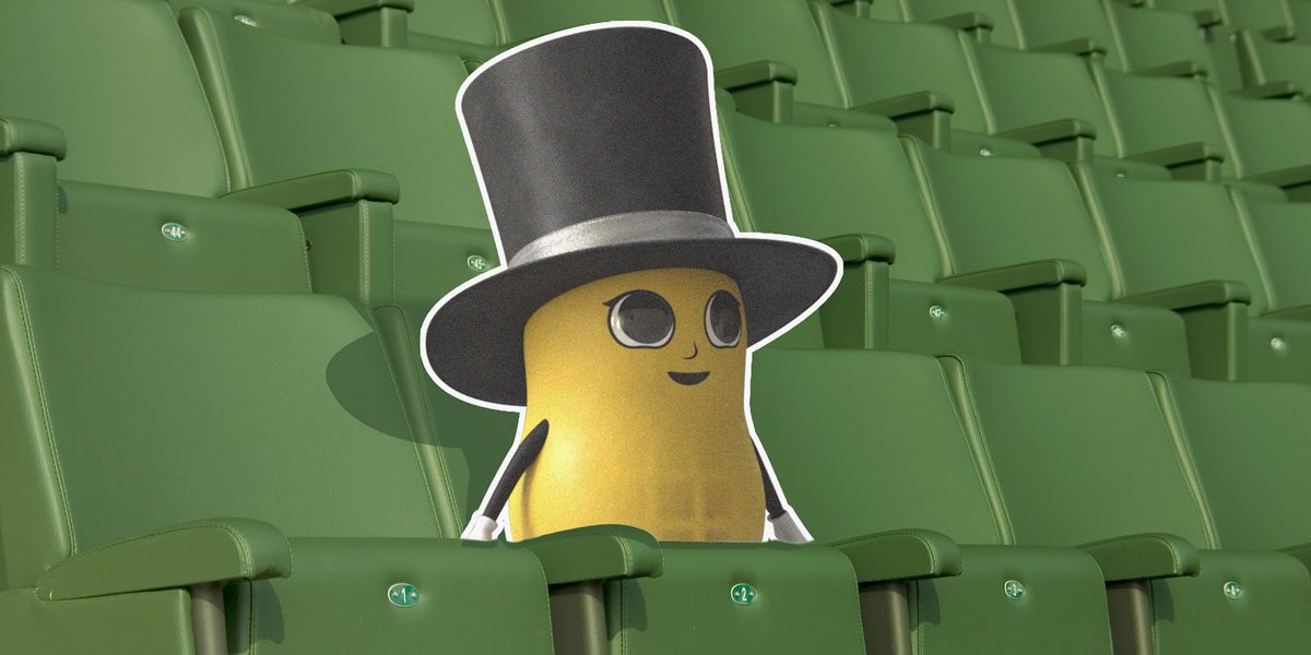MrPeanut's tweet image. There’s nothing wrong with fake peanuts in the stands this season, as long as the ones at home are the real deal.  #Baseballsback