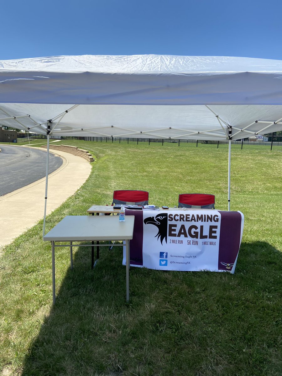 Screaming Eagle 5K Run tweet media