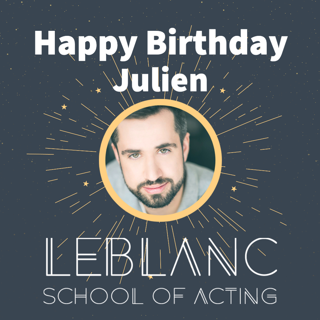 ActorLaunch's tweet image. HAPPY BIRTHDAY JULIEN!!! Have a fantastic day! Thank you for being an amazing sponsor and helping kids get their self tapes ready! You are such a great role model in the industry! @LSA_training  #training #vancouveractor #rolemodel #birthday