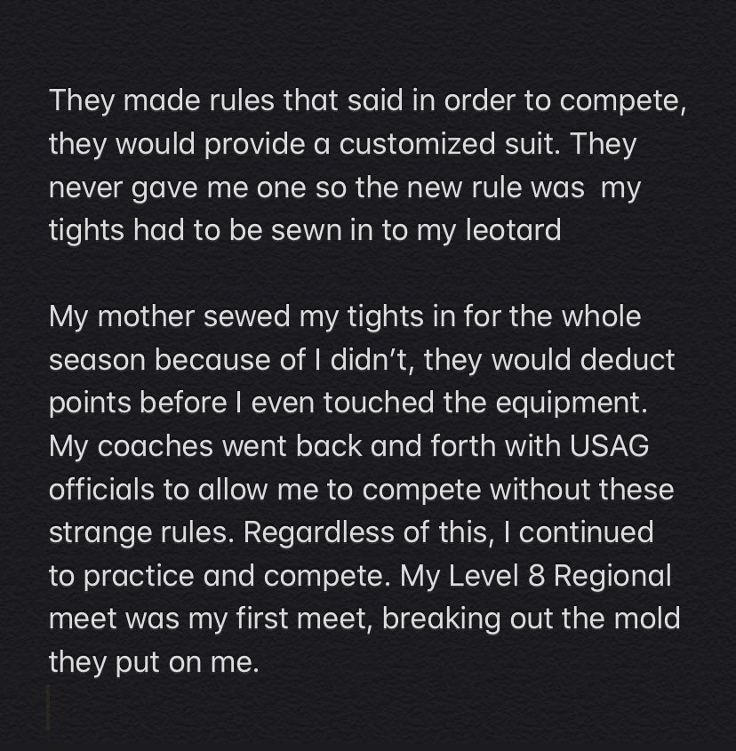 Gymnasts 4 Change tweet media