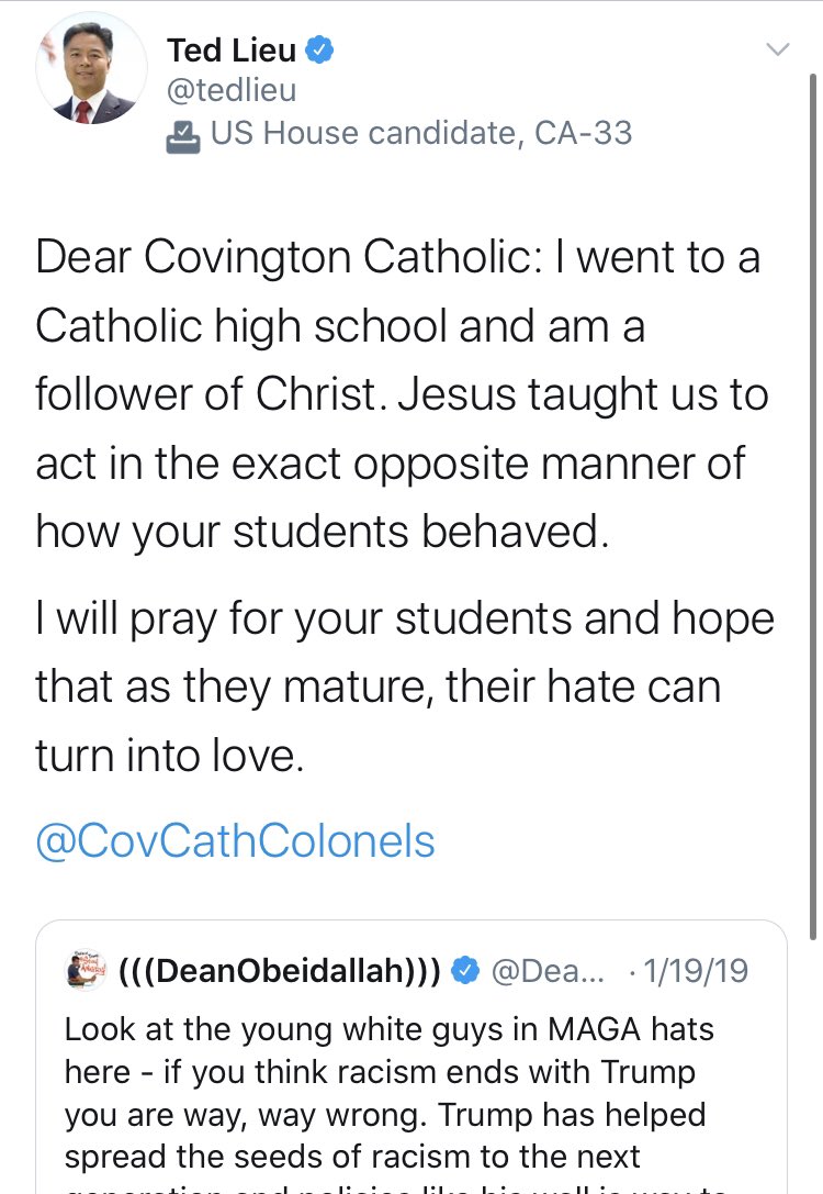 To start, I cut A LOT of slack here. No need to pile on when someone apologized, even half-heartedly. But the problem is that lots of people didn’t apologize, or even correct the record. Let’s start with the people whose jobs your tax dollars support. Like  @tedlieu