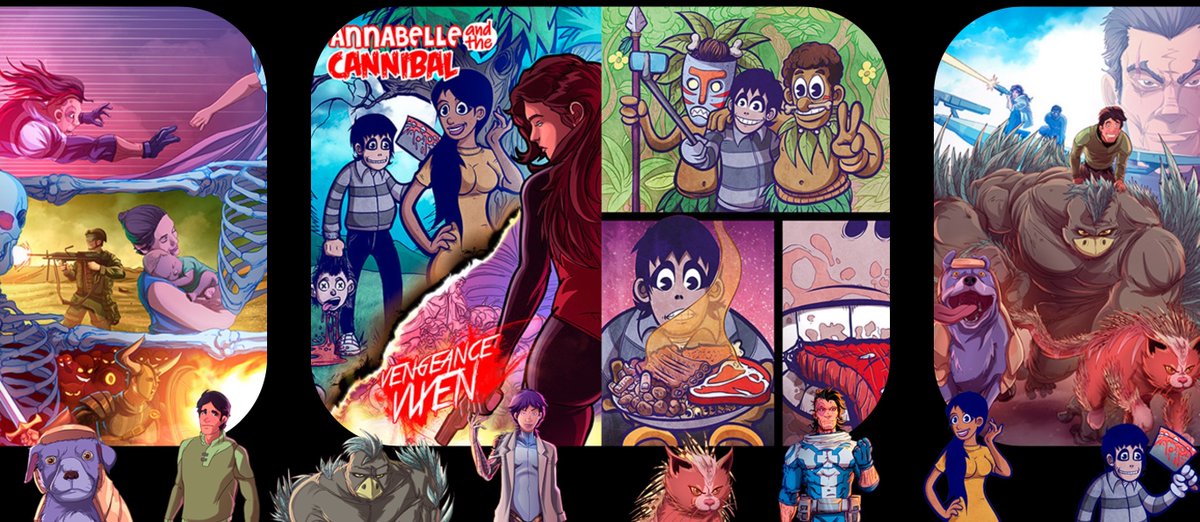 GenesisTwoComic's tweet image. Don't miss Allen Ling live tonight! He will talk about Annabelle and the Cannibal and Vengeance Vixen; sharing the origins of the stories and characters and answering your questions.

Tonight at 7:30-8:30pmPT - Facebook.com/GenesisIIComics

#graphicnovel #genesis2 #sdcc #sdcc2020