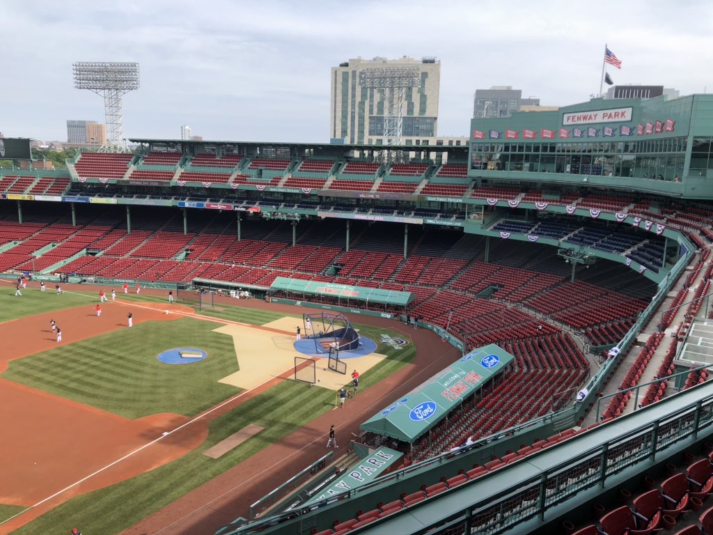 Steve_DaSilva's tweet photo. #RedSox #OpeningDay2020 #OnlyAtCafeMartin https://t.co/MAEiIKF3sE