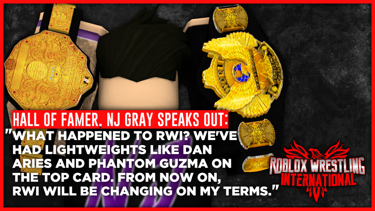 RWIRBLX1's tweet photo. RWI HALL OF FAMER SPEAKS OUT:
HE CLAIMS THAT THE LIGHTWEIGHTS OF THE RO-WRESTLING INDUSTRY ARE MAKING THE HIGH CARD A JOKE. HE GOES ONTO CLAIM THAT RWI WILL BE CHANGING UNDER HIS TERMS. WHAT COULD HE MEAN?
#RWI2020 #KNOCKOUT2020 https://t.co/lOlgHHRKLE