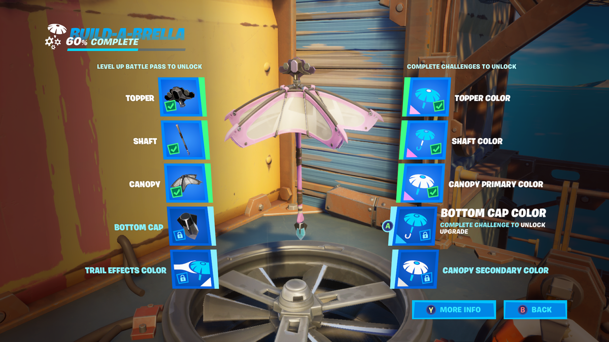 MochiKisu's tweet photo. Whats your design? Mine is a magical girl themed brella 💕 dont forget to use code MochiKisu in the item shop! #ad #gamergirls #buildabrella #Fortnite #XboxShare https://t.co/ArrjBZiIiF