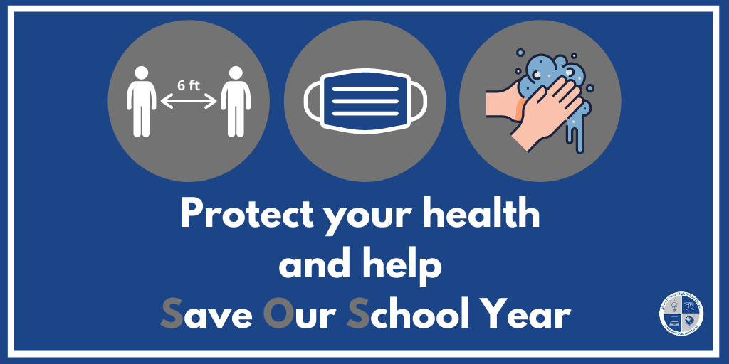 Our students need to be back on campus but COVID numbers are too high right now. We need the community to pitch in and help #SaveOurSchoolYear! #SOS #WeAreMUHSD