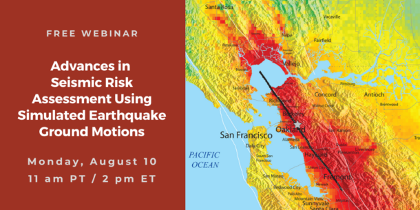 USGS_ShakeAlert's tweet image. Heads up! Free webinar August 10th, hosted by @EERI_tweets
: Advances in Seismic Risk Assessment using Simulated Earthquake Ground Motions, register here: ow.ly/zNQ950AHGSm