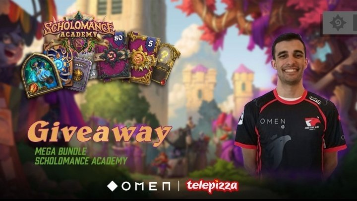 Giveaway! 🎁

Follow ✅
Like ✅
Retweet ✅

To have a chance to win this: 

- 85 Scholomance Academy card packs (5 in golden)
- Kel’Thuzad Mage Hero
- Kel’Thuzad card back
- Tavern Pass

I will pick a winner on July 31

#ftwhs #ftwesports #ftwarmy #OMENFTW #TelepizzaFTW