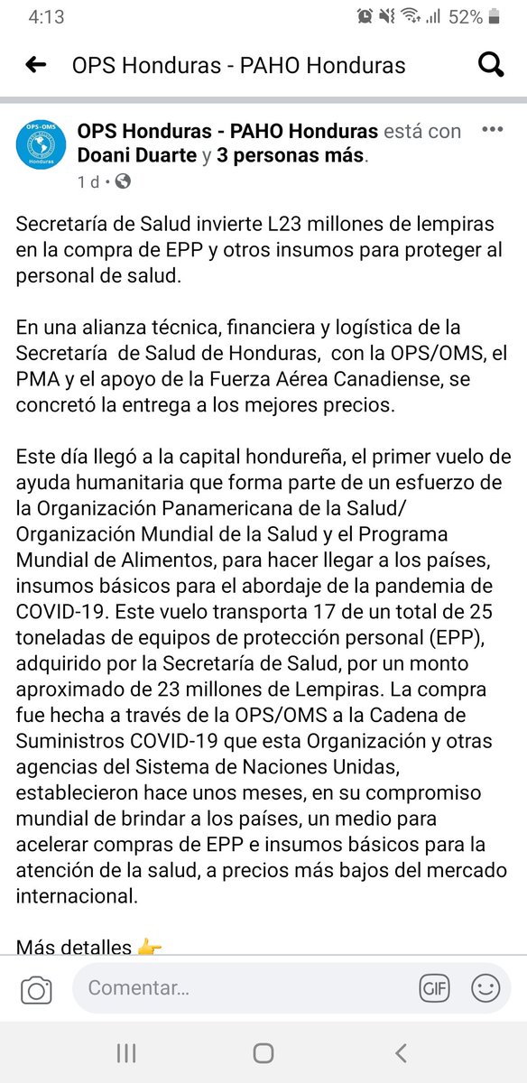 nestor77's tweet photo. @CFOperations @UN @WFP @WHO Who say the tru https://t.co/vIrR9sd0LI