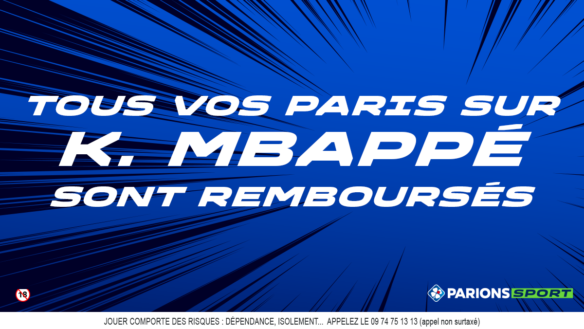 Bonsoir la team ! On a mis un peu de temps. :)

Le retour du foot français méritait bien un geste commercial: tous les paris Mbappé buteur sont remboursés.