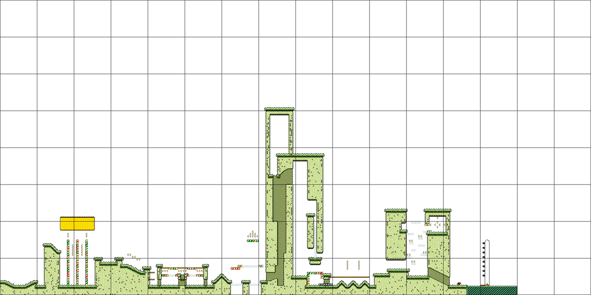 "rrr_4x4_f.xwd" - 9/1/1994A full, uncompressed bitmap, for a Yoshi's Island level! I think it's exported from some sort of overview program...?