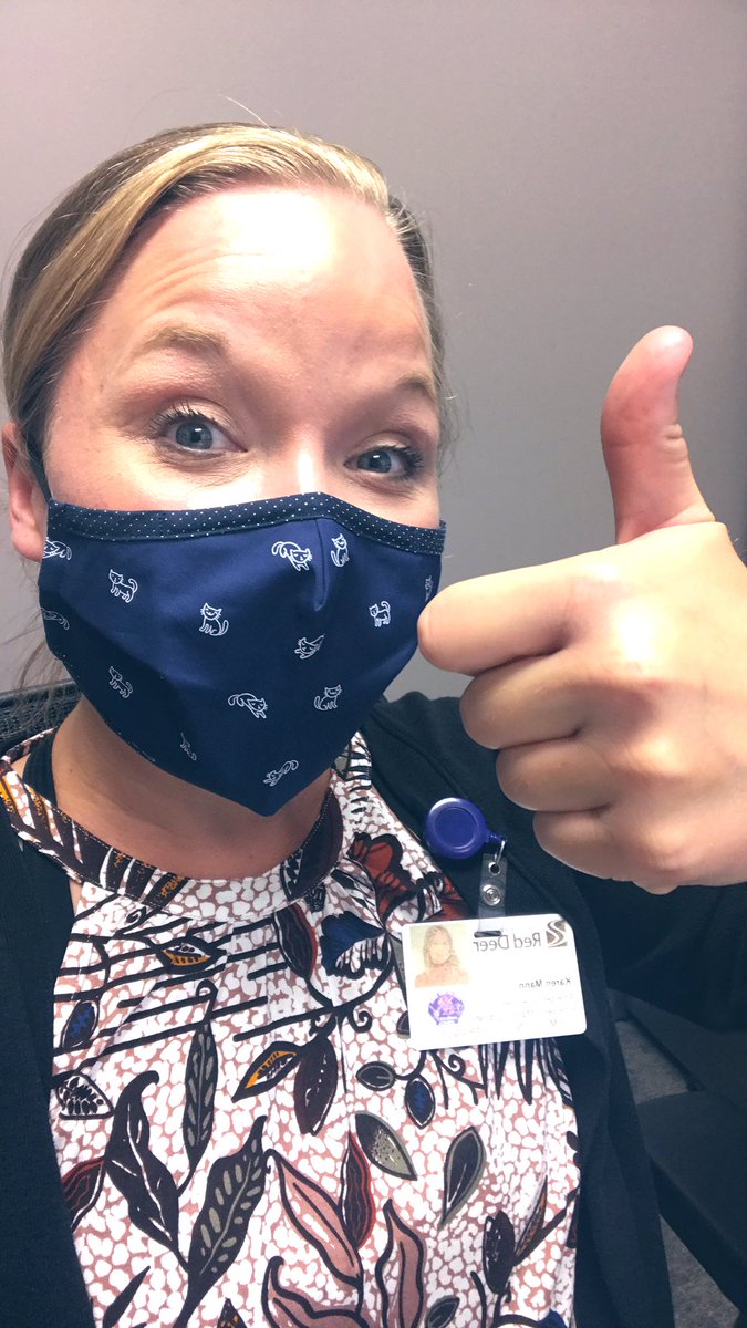 RDKMann's tweet photo. New mask, who dis?!?
Today’s mask features tiny cats...they didn’t have one with tiny dogs or I FOR SURE wouldn’t have one with tiny cats!
Regardless... #maskUpRedDeer #MaskSelfie #WearAMask #MasksAreCool #BeAKaren #KarenSays #SaveAGrandparent #community #LoveThyNeighbour https://t.co/EAly0idwuz