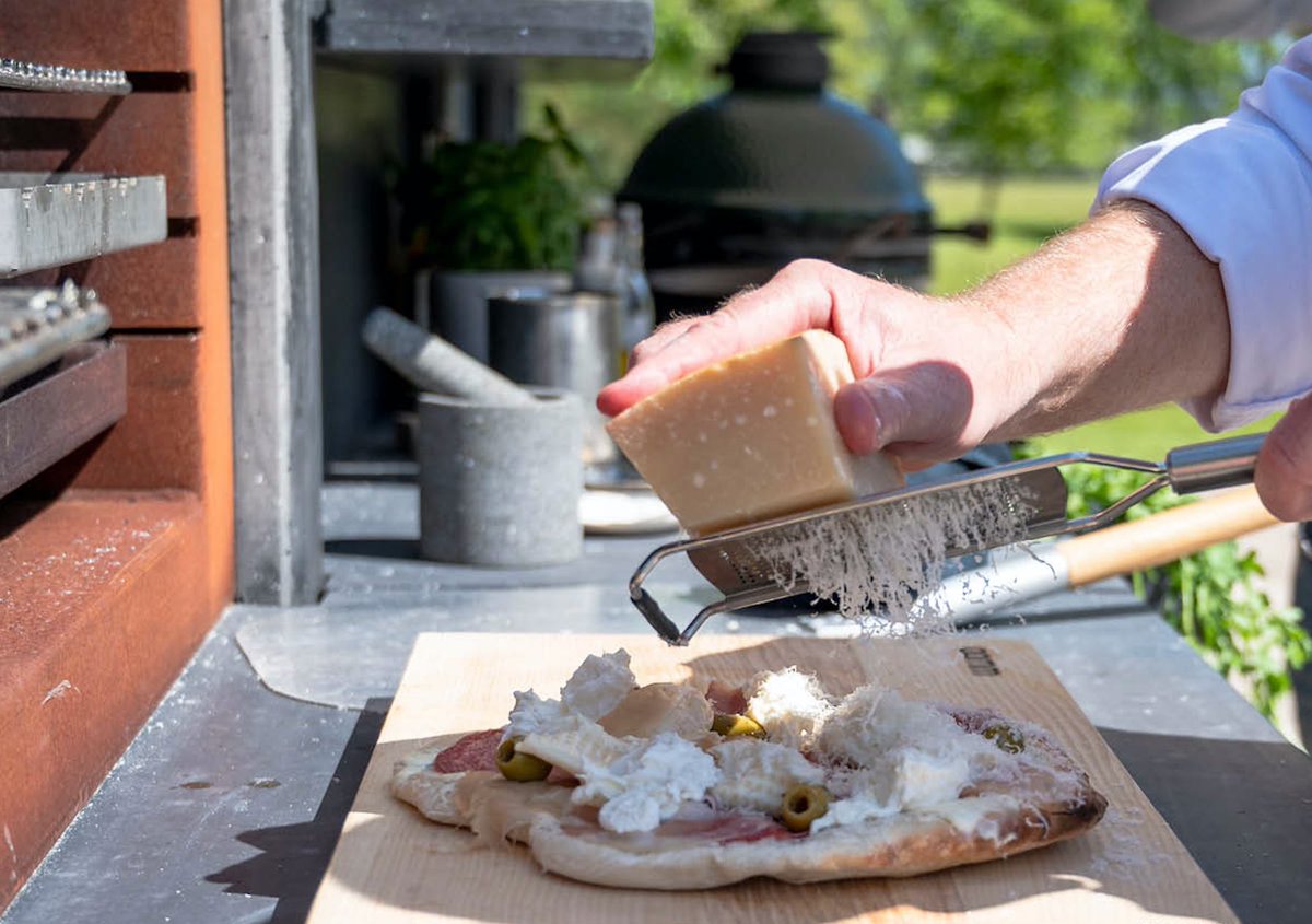 WwooCalifornia's tweet photo. Life is great... cheese makes it better! 😉🧀 #FridayFeeling #cooking #cheese #outdoorkitchen #WWOO https://t.co/HM3r9sAcxW