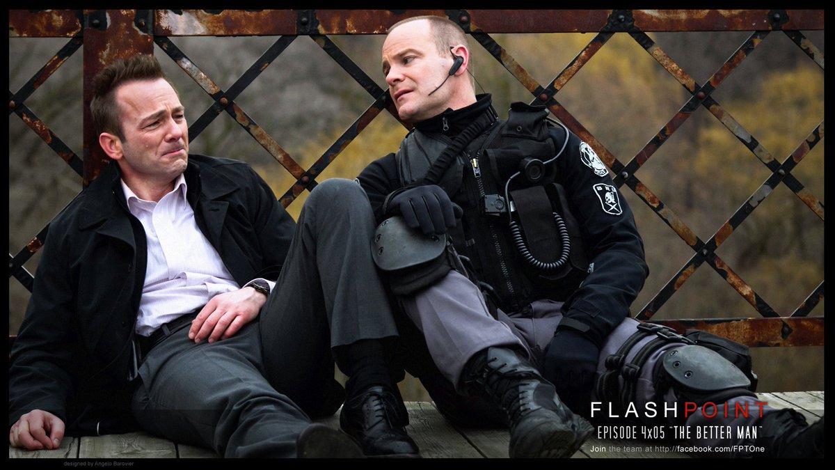 And I will stand behind  #Flashpoint for this exact reason. Because it lights the way and shows us how we as a society should have compassion. It demonstrates how police (even non-tactical police) as a service can improve.It inspires us to aspire to build that better reality.