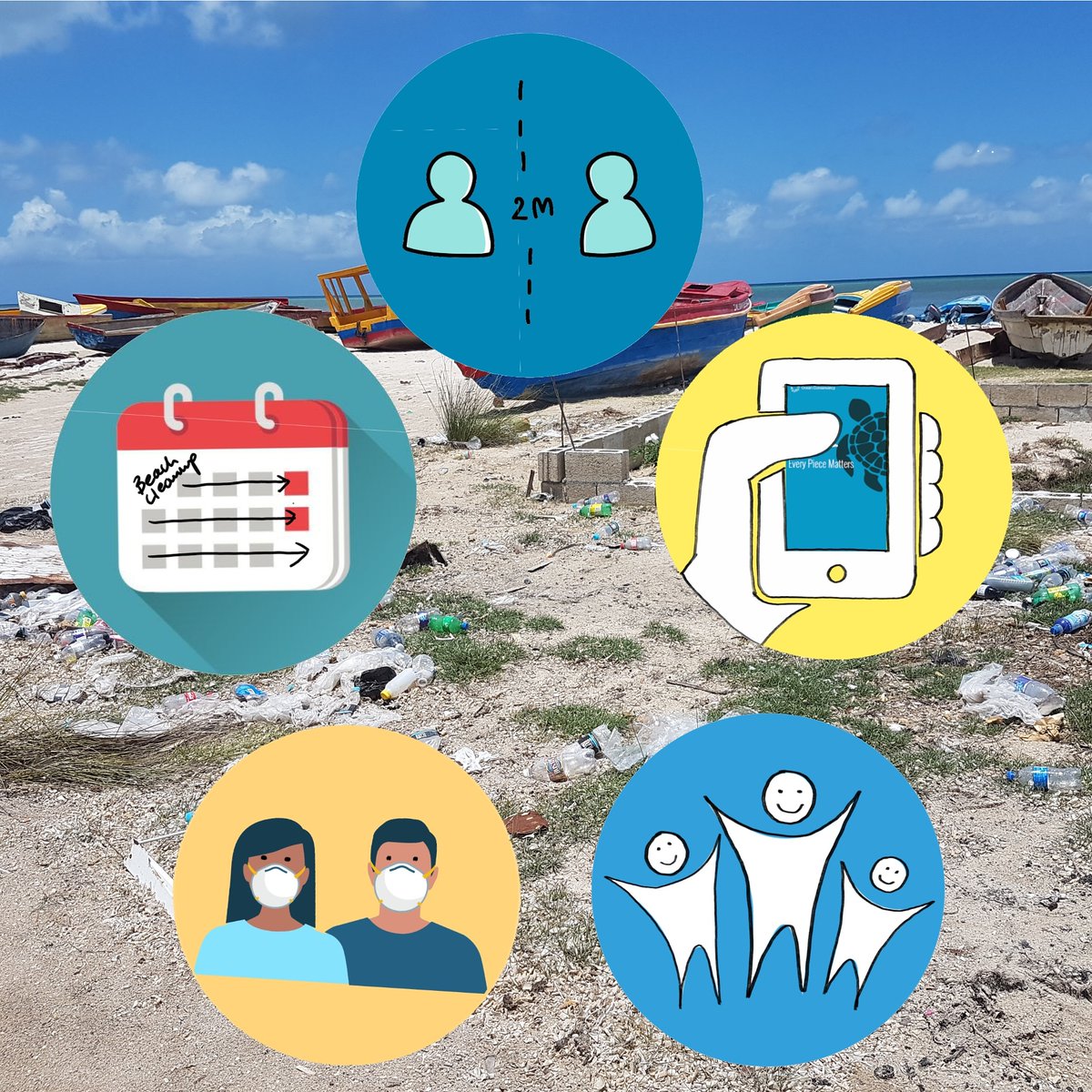 jamentrust's tweet photo. Physical distancing, smaller cleanups, a mobile app?! Learn more about the changes planned for International Coastal Cleanup Day Jamaica 2020 by clicking the following link: https://t.co/jpkZlN1y4O #beachcleanupja2020 #nuhduttyupjamaica
#keepwiislandclean
@tefjamaica @OurOcean https://t.co/eFvrJNo8aR