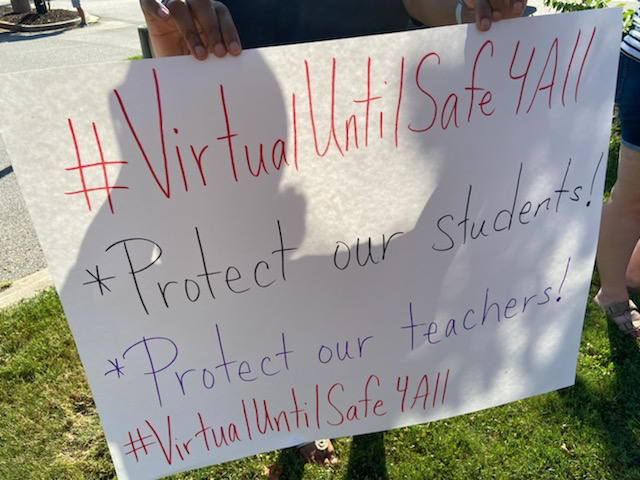 LexRich5EA's tweet photo. Thank you to everyone who participated in #VirtualUntilSafe4All yesterday! We continue to advocate for the profession of education. #RedforEd #StrongPublicSchools #LR5EA https://t.co/IEZUF1jDZR