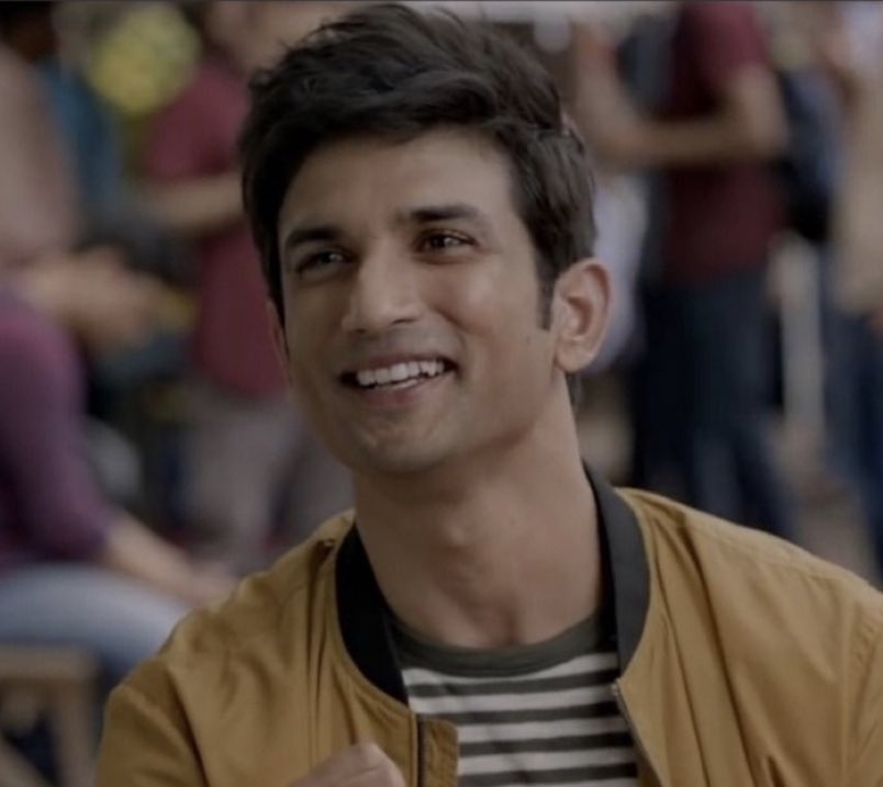 vanshikarajput7's tweet photo. And then he said, “Raja toh mar gya”. 😭😭😭 
#DilBechara #SushantSinghRajput https://t.co/cwrCtMML6r