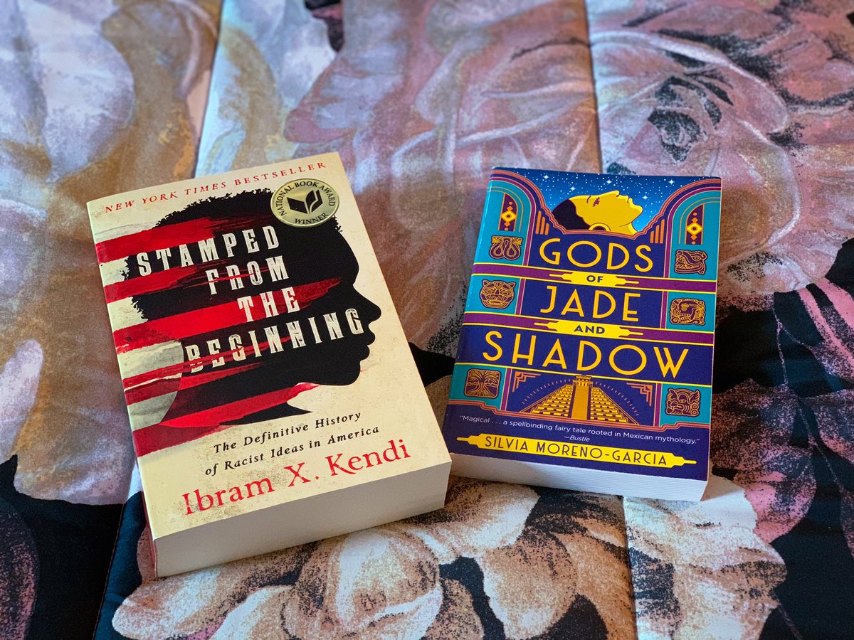 monicarxvera's tweet photo. Support Black and Latinx Owned Bookstores. 

Stamped From the Beginning — @UndergroundBks 
Gods of Jade and Shadow — @otherbooksla https://t.co/viuGDPvETu