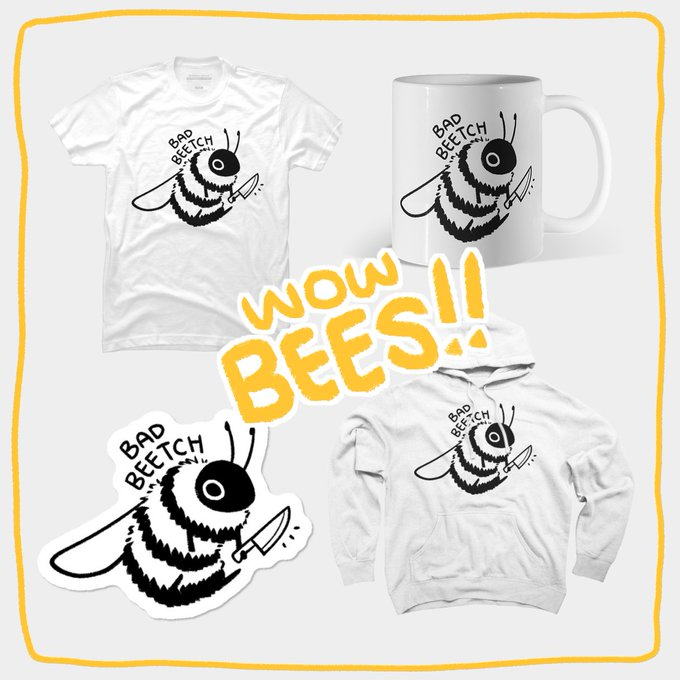 HEY! ⚡️If you like my art, and are in need of some fresh new stickers, mugs or clothing, check out my store!
You're directly supporting me, and there's even a 25% off sale going on right now with code SAVE25!
https://t.co/8ctw9fqn8t