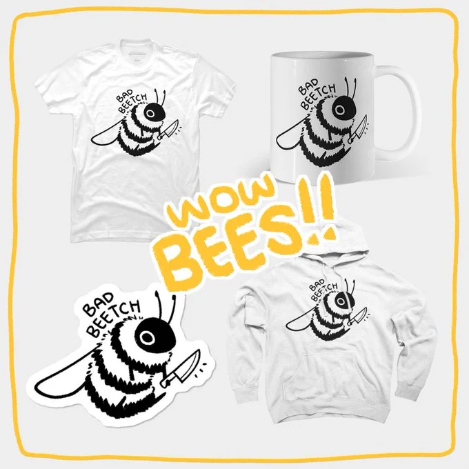 HEY! ⚡️If you like my art, and are in need of some fresh new stickers, mugs or clothing, check out my store!

You're directly supporting me, and there's even a 25% off sale going on right now with code SAVE25! 

https://t.co/8ctw9fqn8t 