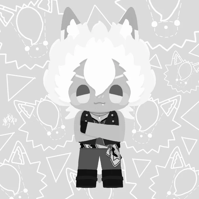 #絵をモノクロにするとかっこいい
んー、デフォは向いてないっぽい(知ってた) 