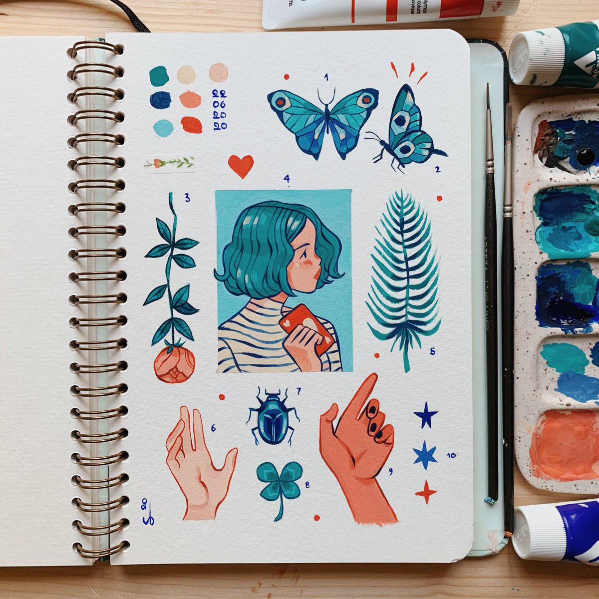 Sibylline_M's tweet photo. 🌞 Recent illustrations I like 🌞 https://t.co/dodybCHDxm