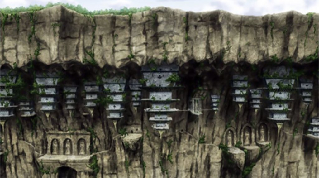 when talking about architecture, the western air temple resembles the pagoda forest at the shaolin temples. the difference is that in atla it’s upside down