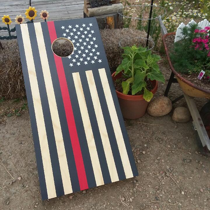 FunFunkyGallery's tweet image. Firemen's Tribute Corn Hole game set ONLY at the FUN &amp;amp; FUNKY ART GALLERY bags included, visit us 4 River Dr. Bailey CO 80421 or online at facebook.com/ArtByAndyNortn… FUN &amp;amp; FUNKY ART GALLERIES #FunFunkyGallery #fireman #CornHoleGames #colorado #art #games