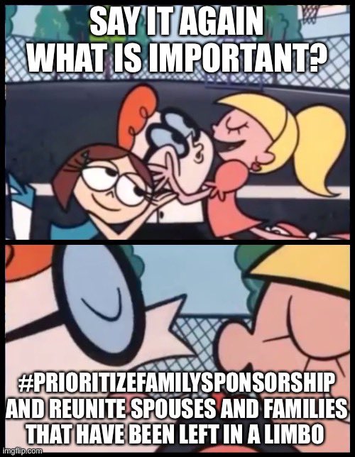 @marcomendicino @TrevorHolderNB @RanjPillai1 @michellemungall @JasonCoppingAB @ToddSmithPC @MinEichler @MitchelmoreMHA You can’t run away forever pretending there’s no issues,we are all over the news across the country and many confront you and ask this in House of Commons so what’s going on? We need you to address and #prioritizefamilysponsorship  #LoveIsNotTourism