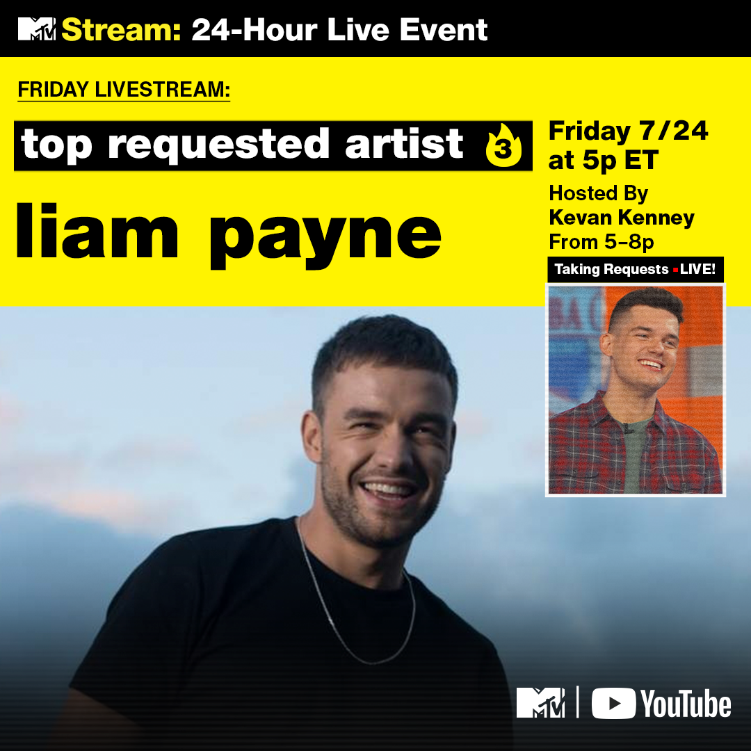 KevanKenney's tweet photo. Congratulations to @LiamPayne for his 3rd week of being a top requested artist on the @MTV #FridayLivestream.
￼
👉https://t.co/tjX9vH2UYk https://t.co/ohDKhxXW7l