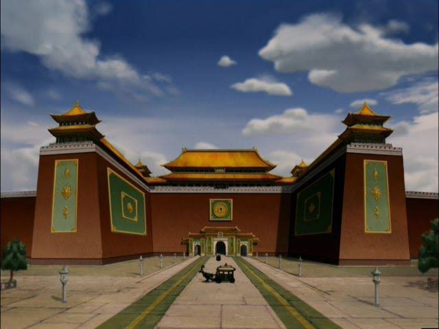 ba sing se’s royal palace architecture was based on the meridian gate to the forbidden city (home of the already mentioned emperor puyi)