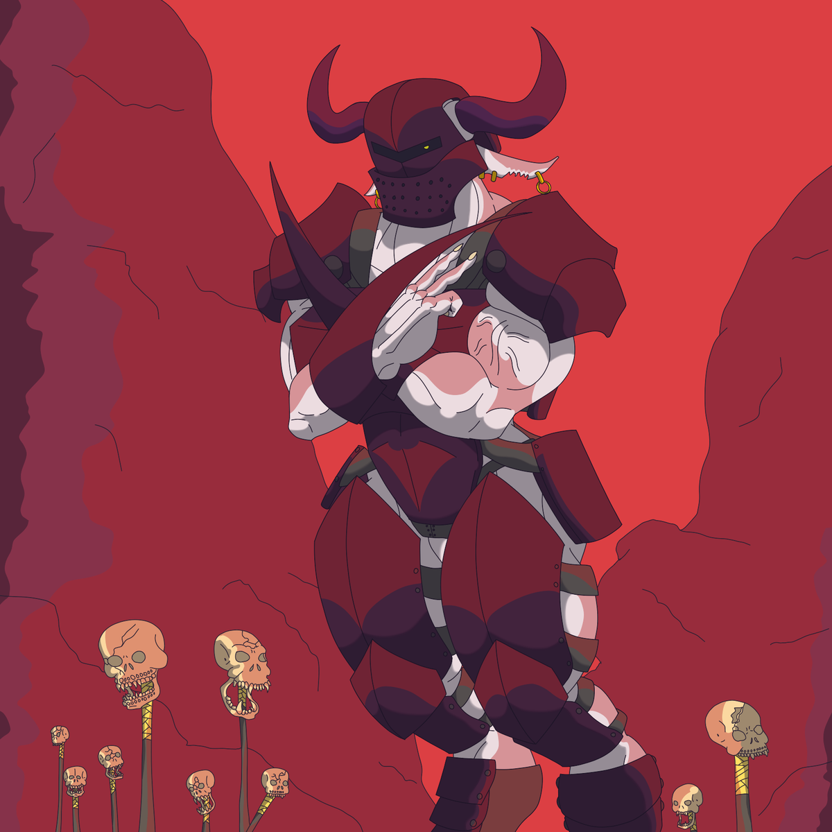 TheUnuk's tweet photo. she Is big war, love stab you whit big blades, and kill tiny imperial people

#buffgal #oc #digitalart #warrior #monster https://t.co/YVHIluLAbL