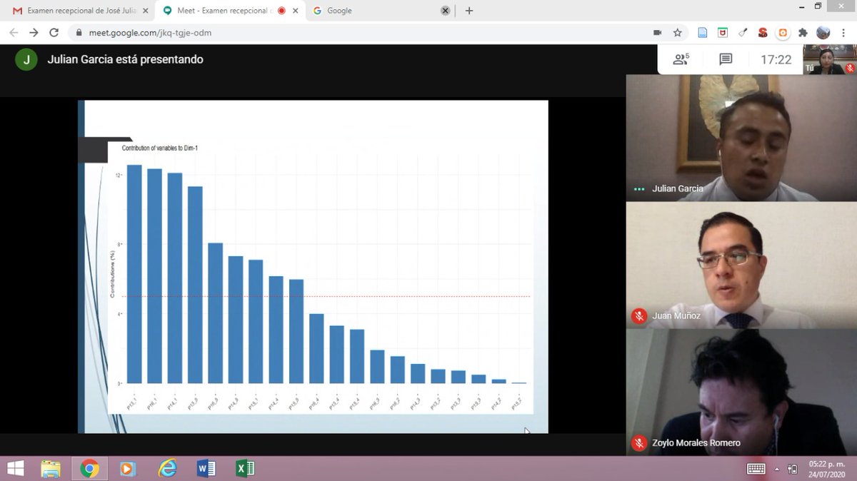 ¡Cerramos la jornada con un graduado más! Nuestras más sinceras felicitaciones para José Julián García quien culmina sus estudios en la Licenciatura en Ciencias y Técnicas Estadísticas! #TeamEstadísticaUV 📈📊🥳👏👊
