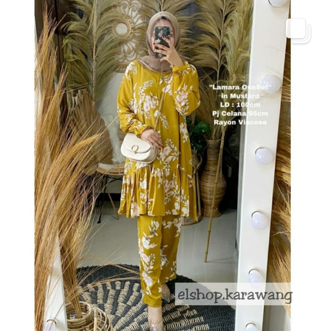 ElshopKarawang's tweet image. .
𝐋𝐀𝐌𝐀𝐑𝐀 𝐎𝐍𝐄𝐒𝐄𝐓 in Mustard
. 
Detail :
✔ Busui Friendly
✔ Wudhu Friendly
LD : 100cm
Pj celana : 95cm
Bahan : Rayon Viscose
.
💰 Price : 160k

#onesetmurah #onesetchanel #onesetkekinian #onesetpremium #olshopmurahmeriah #karawangkekinian #olshopkarawang #ootd
