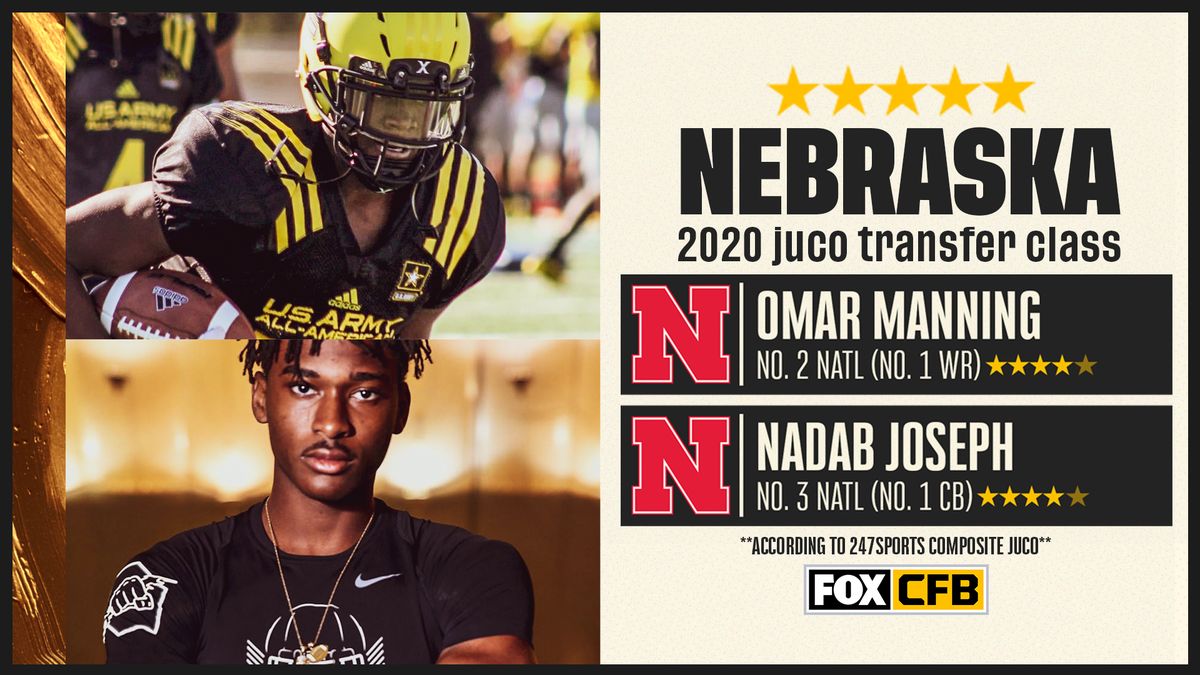 🌽 🙌 @HuskerFBNation has secured 2 of the top 3 JUCO transfers in the 2020 class