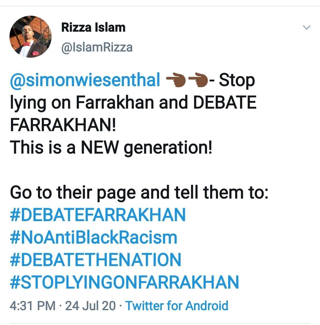 IslamRizza's tweet image. Okay, so you're censoring my Twitter account?
As i said brothers &amp;amp; sisters, follow the instructions below✊🏿👇🏿