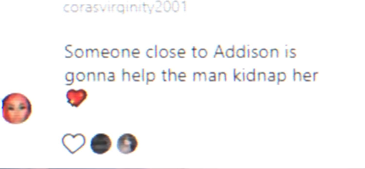 hudscharlii's tweet photo. so after #charlidamelio #peaches started disturbing #addisonrae.she said that she would kidnap her.then she opened a new account on #instagram and started to talk w her fans there.
🦑U CAN FIND ALL THE INFORMATIONS IN MY ACC PLS FOLLOW ME FOR MORE🦑
#peachesinjail #kidnap #help https://t.co/7nzGNFi48Q