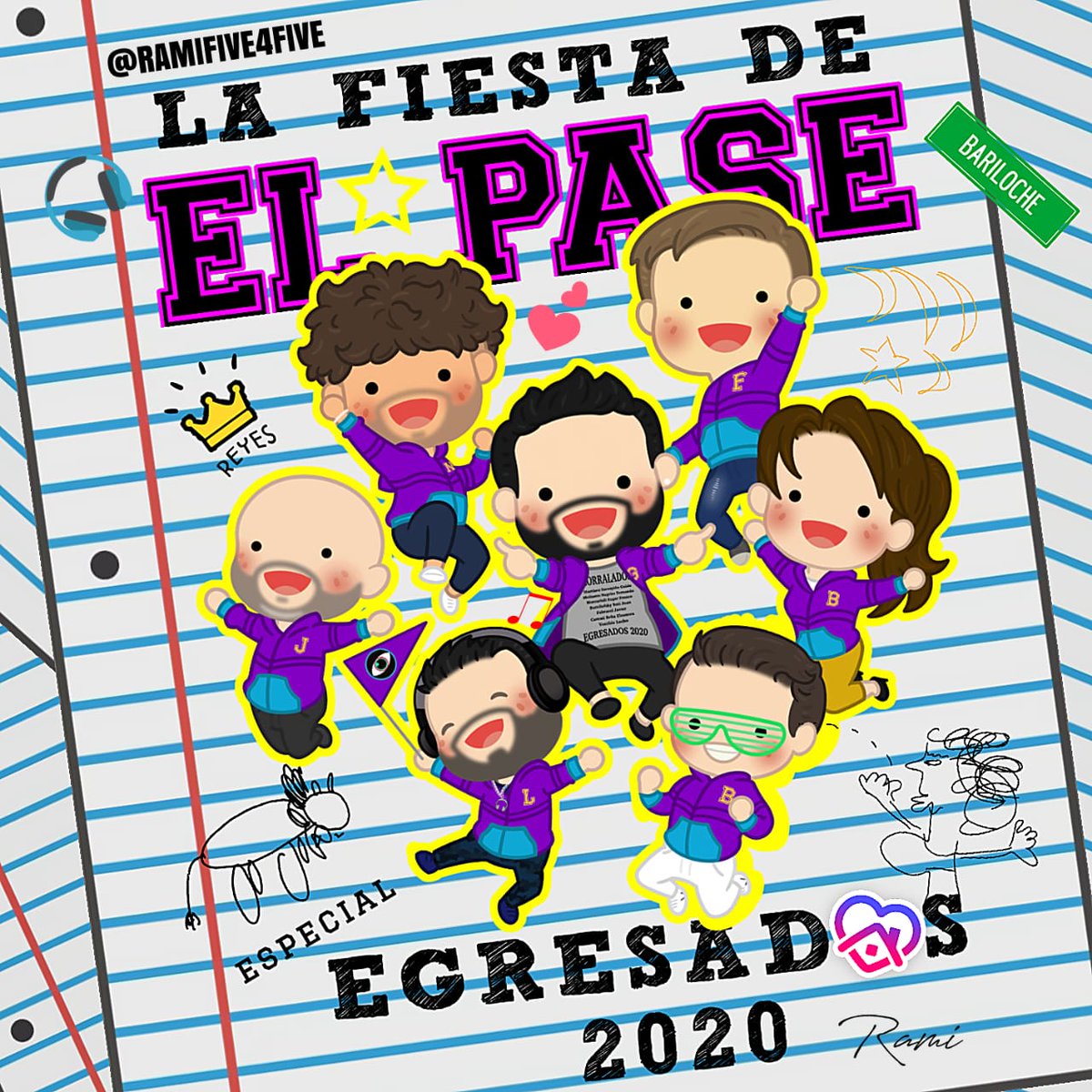 javierfabracci's tweet photo. Esta noche #LaFiestaDeElPase Especial Egresados!! No te quedes con las ganas de festejar... Zoomate !! #BariloBarilo #Egresados2020 #Fiesta #Zoom https://t.co/iEkN4qGGlm