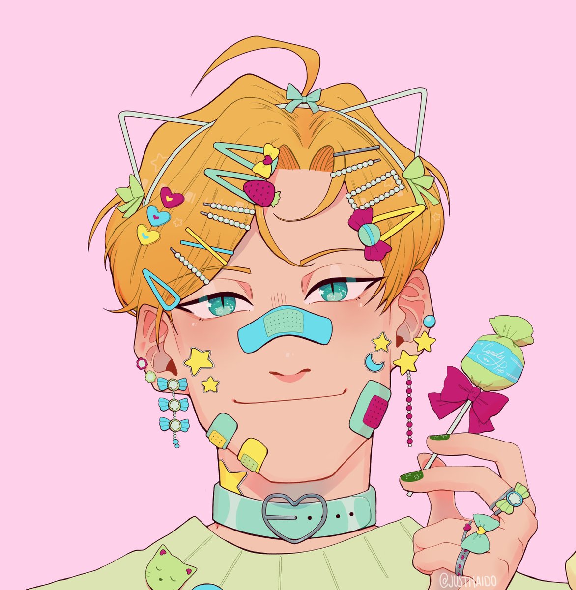 JustNaido's tweet photo. I had fun with these 🍭🍬💖 #obeymejp #obeymemasters #obeymesatan #obeymelucifer https://t.co/m7pYTtNzP2