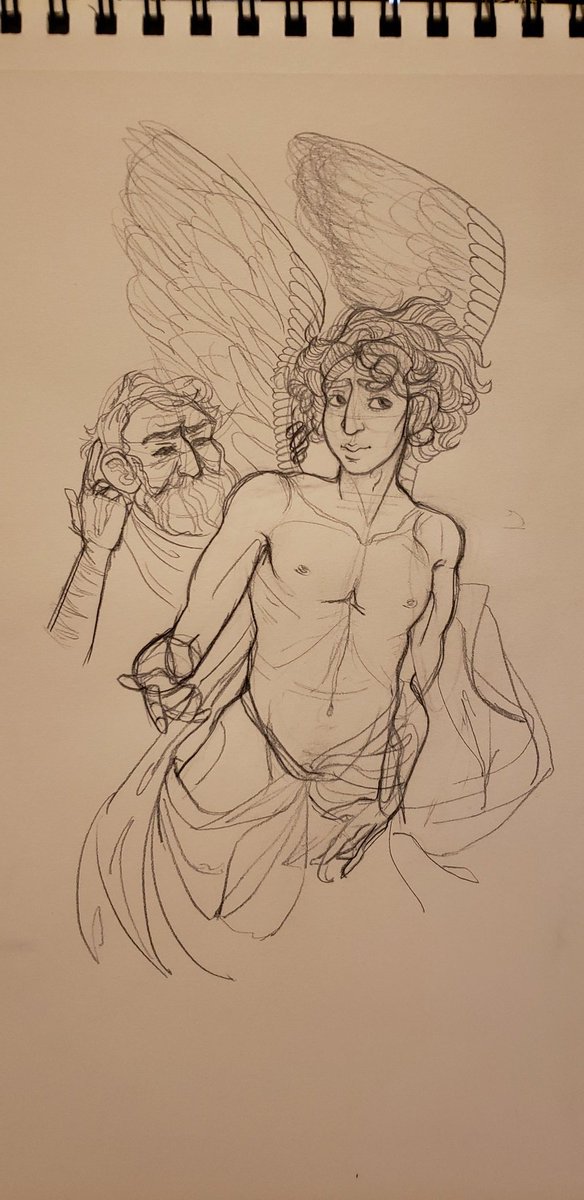 cowboykermit's tweet photo. Re sketch of Anthony van dyck's icarus n deadulus ::))
. 
#traditionalart #icarusanddaedalus #sketch #classicalart #redraw #wings #pencil #myths #ocarinasolo #ocarinaart #aspiringartist #artistsoninstagram
https://t.co/ztbXRpha6M https://t.co/MFd8HtgJxr