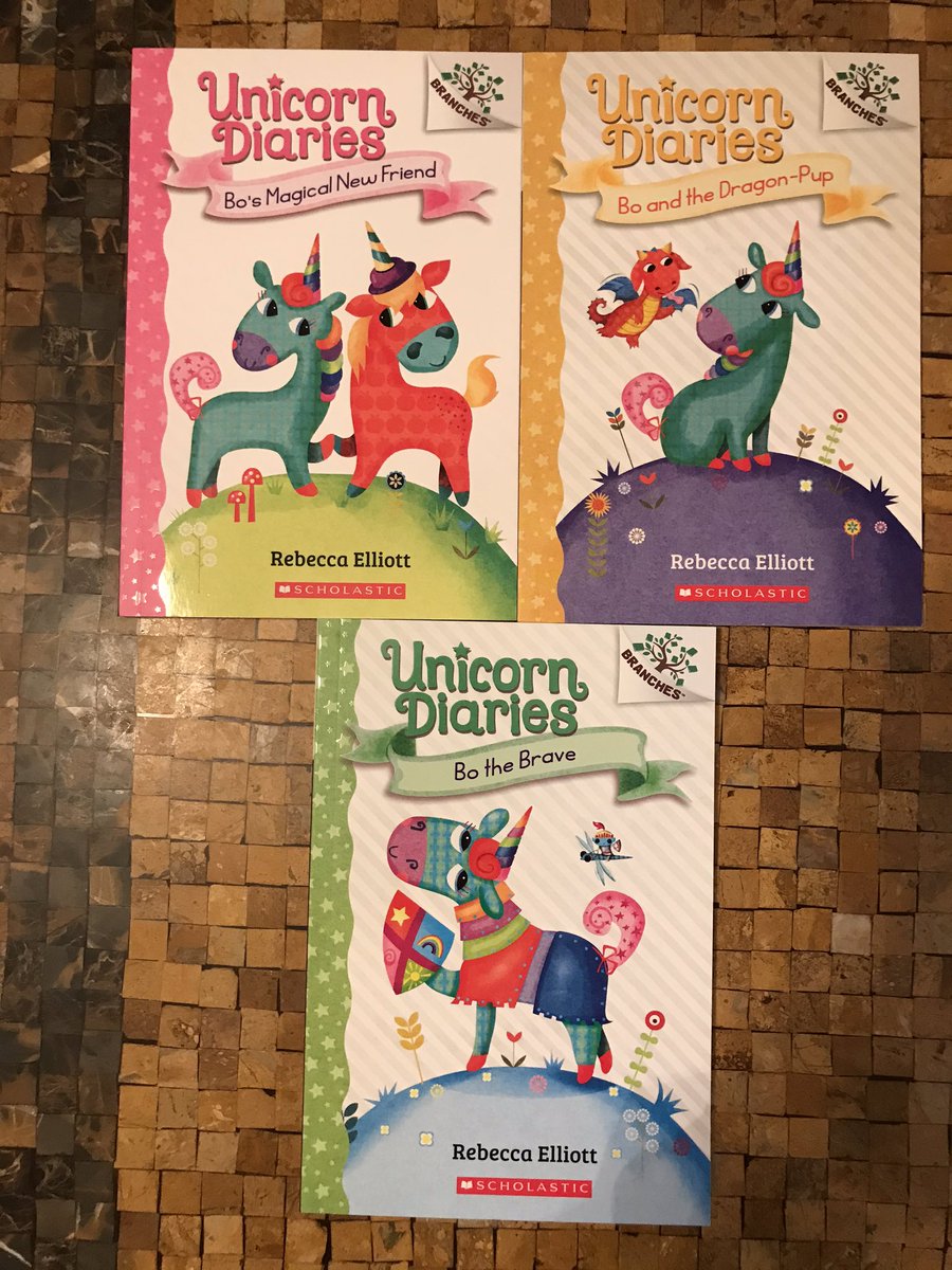 CynthiaSchwind's tweet photo. 🎉🎉Friday Night Raffle #8🎉Follow author @BecElliott &amp; @BNPittsford &amp; RT by 6pm 7/25 for a chance to win 3 #UnicornDiaries books! 💚🦄💚🦄💚🦄💚🦄💚🦄💚🦄💚@Scholastic #KidsNeedBooks https://t.co/vr24fdjTnb