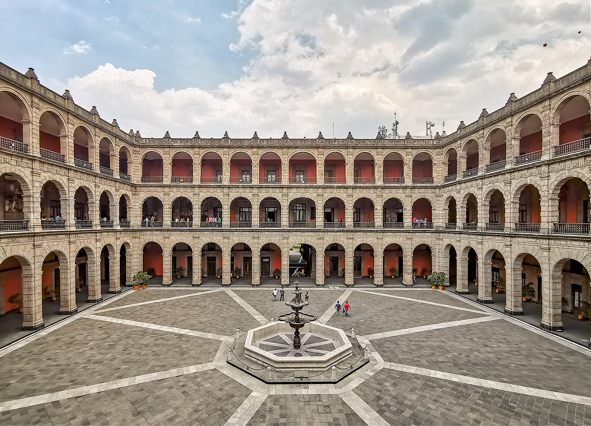 I'll start with neighbors in the Americas. The National Palace in Mexico City is a fascinating piece of Spanish Baroque that has seen an unfathomable (to me) amount of history. It's built of material from Montezuma's palace and has a Riviera mural! Also, looks so so long.